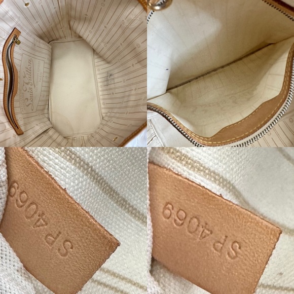 💎✨BEAUTIFUL✨💎 Authentic Louis Vuitton Damier Azur Neverfull MM - Picture 9 of 10